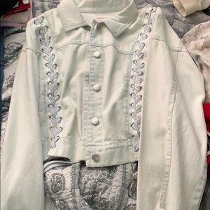 baby blue jean jacket